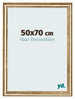 Cornice 50x70cm Oro Antico MDF Lazio Davanti Dimensione | Yourdecoration.it