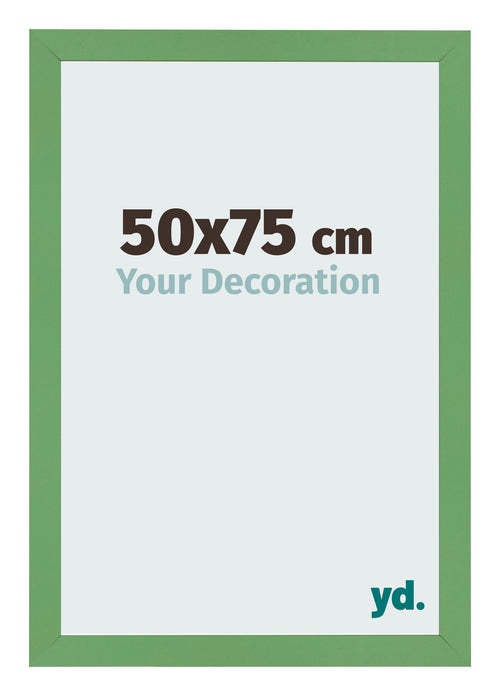 Cornice 50x75 cm Verde MDF Bologna Davanti Dimensione | Yourdecoration.it