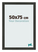 Cornice 50x75cm Antracite MDF Bologna Davanti Dimensione | Yourdecoration.it
