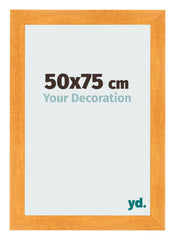 Cornice 50x75cm Arancione MDF Pisa Davanti Dimensione | Yourdecoration.it