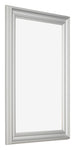 Cornice 50x75cm Argento Opaco MDF Lazio Davanti Obliquo | Yourdecoration.it
