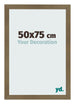 Cornice 50x75cm Bronzo Decorativo MDF Bologna Davanti Dimensione | Yourdecoration.it