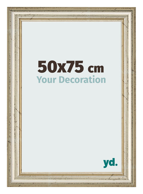 Cornice 50x75cm Lucentezza Metallica MDF Lazio Davanti Dimensione | Yourdecoration.it