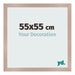 Cornice 55x55 cm Rosa Antico MDF Bologna Davanti Dimensione | Yourdecoration.it