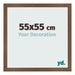 Cornice 55x55 cm Rovere Rustico MDF Bologna Davanti Dimensione | Yourdecoration.it