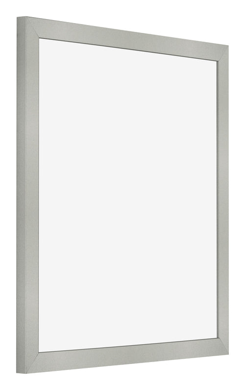 Cornice 55x55cm Argento Opaco MDF Bologna Davanti Obliquo | Yourdecoration.it