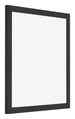 Cornice 55x55cm Grana Di Legno Nero MDF Bologna Davanti Obliquo | Yourdecoration.it