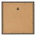 Cornice 55x55cm Grana Di Legno Nero MDF Bologna Retro | Yourdecoration.it