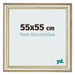 Cornice 55x55cm Lucentezza Metallica MDF Lazio Davanti Dimensione | Yourdecoration.it