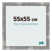 Cornice 55x55cm Metallo Vintage MDF Pisa Davanti Dimensione | Yourdecoration.it