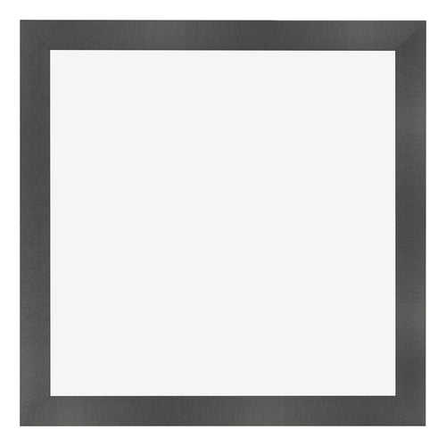 Cornice 55x55cm Nero Argento Lucido MDF Pisa Davanti | Yourdecoration.it