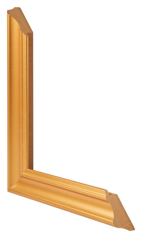 Cornice 55x55cm Oro Opaco MDF Lazio Dettaglio Intersezione | Yourdecoration.it