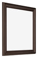 Cornice 55x55cm Quercia Scura MDF Lazio Davanti Obliquo | Yourdecoration.it