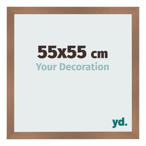 Cornice 55x55cm Rame Decorativo MDF Bologna Davanti Dimensione | Yourdecoration.it