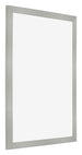 Cornice 55x65cm Argento Opaco MDF Bologna Davanti Obliquo | Yourdecoration.it