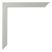 Cornice 55x65cm Argento Opaco MDF Bologna Dettaglio Angolo | Yourdecoration.it