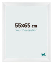 Cornice 55x65cm Bianco Vintage MDF Pisa Davanti Dimensione | Yourdecoration.it