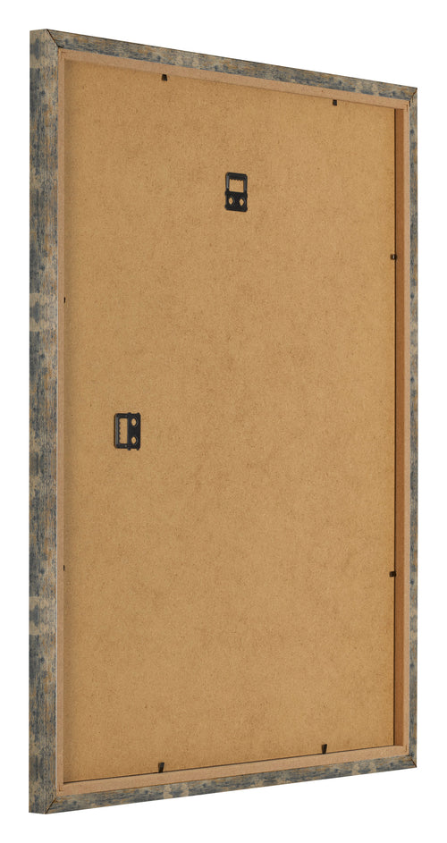 Cornice 55x65cm Blu Oro Fondente MDF Bologna Retro Obliquo | Yourdecoration.it