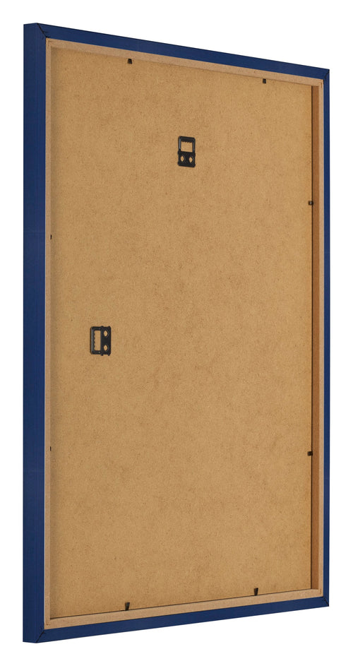 Cornice 55x65cm Blu Scuro Spazzato MDF Bologna Retro Obliquo | Yourdecoration.it