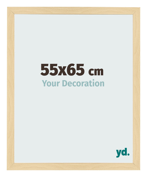 Cornice 55x65cm Faggio Decorativo MDF Bologna Davanti Dimensione | Yourdecoration.it