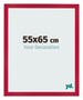 Cornice 55x65cm Rosso MDF Bologna Davanti Dimensione | Yourdecoration.it
