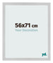 Cornice 56x71cm Acciaio Inox MDF Bologna Davanti Dimensione | Yourdecoration.it