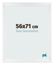 Cornice 56x71cm Bianco Vintage MDF Pisa Davanti Dimensione | Yourdecoration.it