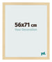 Cornice 56x71cm Faggio Decorativo MDF Bologna Davanti Dimensione | Yourdecoration.it