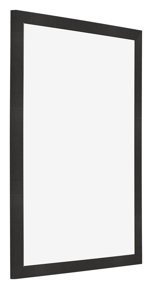 Cornice 56x71cm Nero Opaco MDF Bologna Davanti Obliquo | Yourdecoration.it