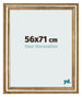 Cornice 56x71cm Oro Antico MDF Lazio Davanti Dimensione | Yourdecoration.it