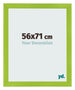 Cornice 56x71cm Verde MDF Pisa Davanti Dimensione | Yourdecoration.it