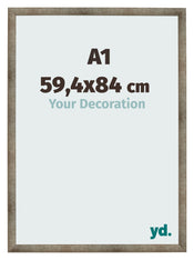 Cornice 59 4x84 cm A1 Metallo Vintage MDF Bologna Davanti Dimensione | Yourdecoration.it