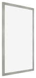 Cornice 59 4x84cm A1 Argento Opaco MDF Bologna Davanti Obliquo | Yourdecoration.it
