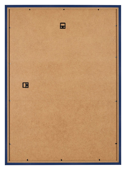 Cornice 59 4x84cm A1 Blu Scuro Spazzato MDF Bologna Retro | Yourdecoration.it