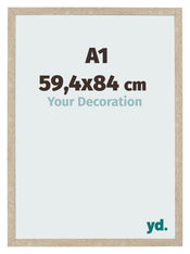 Cornice 59 4x84cm A1 Rovere MDF Bologna Davanti Dimensione | Yourdecoration.it