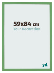 Cornice 59x84 cm Verde MDF Bologna Davanti Dimensione | Yourdecoration.it