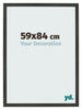 Cornice 59x84cm Antracite MDF Bologna Davanti Dimensione | Yourdecoration.it