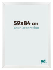Cornice 59x84cm Bianco Vintage MDF Pisa Davanti Dimensione | Yourdecoration.it