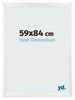 Cornice 59x84cm Bianco Vintage MDF Pisa Davanti Dimensione | Yourdecoration.it