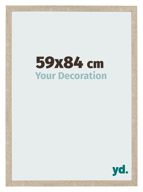 Cornice 59x84cm Rovere MDF Bologna Davanti Dimensione | Yourdecoration.it