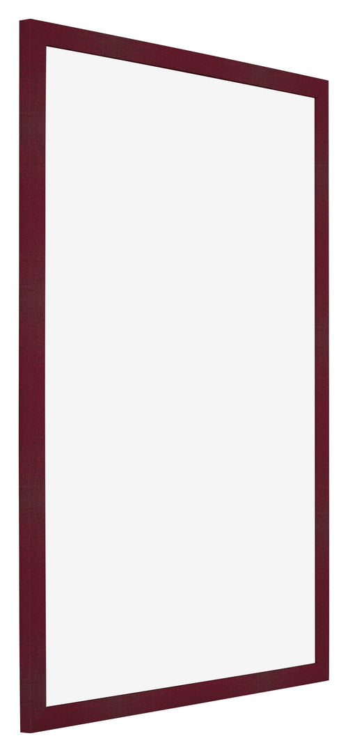 Cornice 59x84cm Vino Rosso Spazzato MDF Bologna Davanti Obliquo | Yourdecoration.it