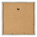 Cornice 60x60cm Alluminio Spazzolato MDF Bologna Retro | Yourdecoration.it
