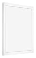 Cornice 60x60cm Bianco Opaco MDF Bologna Davanti Obliquo | Yourdecoration.it
