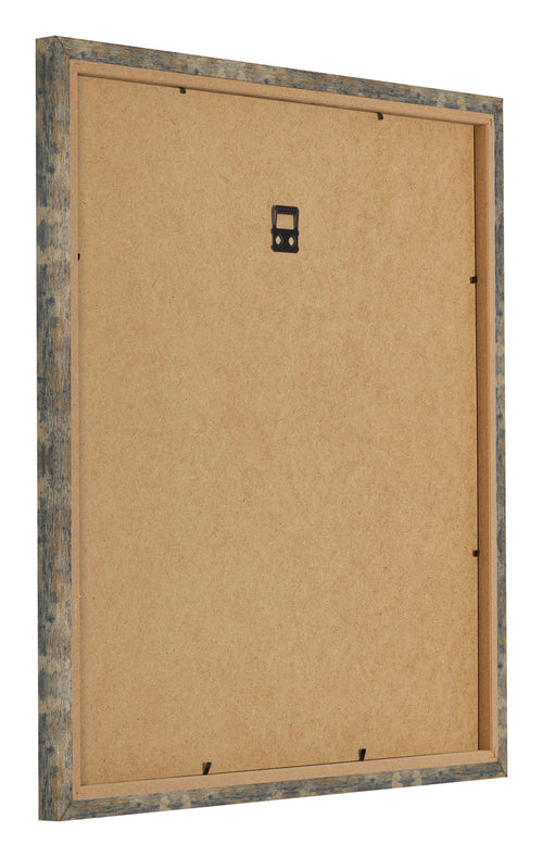 Cornice 60x60cm Blu Oro Fondente MDF Bologna Retro Obliquo | Yourdecoration.it