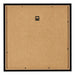 Cornice 60x60cm Nero Lucente MDF Bologna Retro | Yourdecoration.it