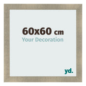 Cornice 60x60cm Oro Vintage MDF Pisa Davanti Dimensione | Yourdecoration.it