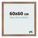 Cornice 60x60cm Rame Decorativo MDF Bologna Davanti Dimensione | Yourdecoration.it