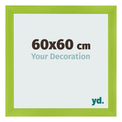 Cornice 60x60cm Verde MDF Pisa Davanti Dimensione | Yourdecoration.it