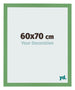 Cornice 60x70 cm Verde MDF Bologna Davanti Dimensione | Yourdecoration.it