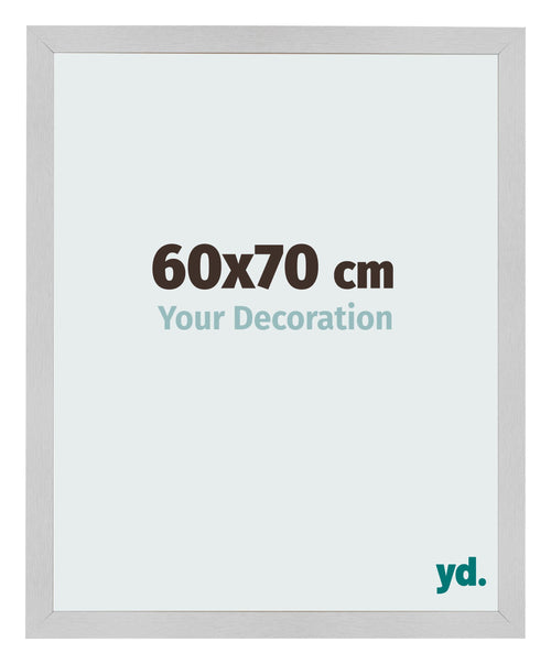 Cornice 60x70cm Acciaio Inox MDF Bologna Davanti Dimensione | Yourdecoration.it